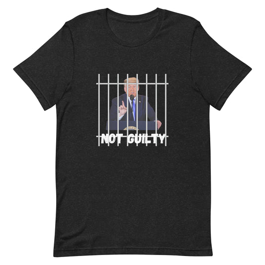 TRUMP NOT GUILTY Unisex t-shirt